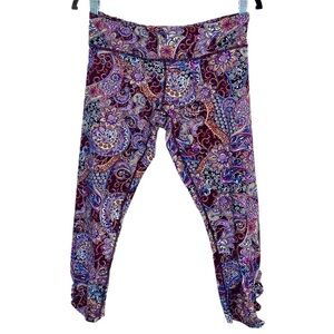 Altar’d state capri paisley pattern leggings for workout/ swim